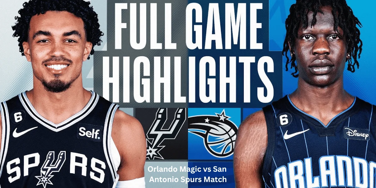 This emage showing a Orlando Magic vs San Antonio Spurs Match