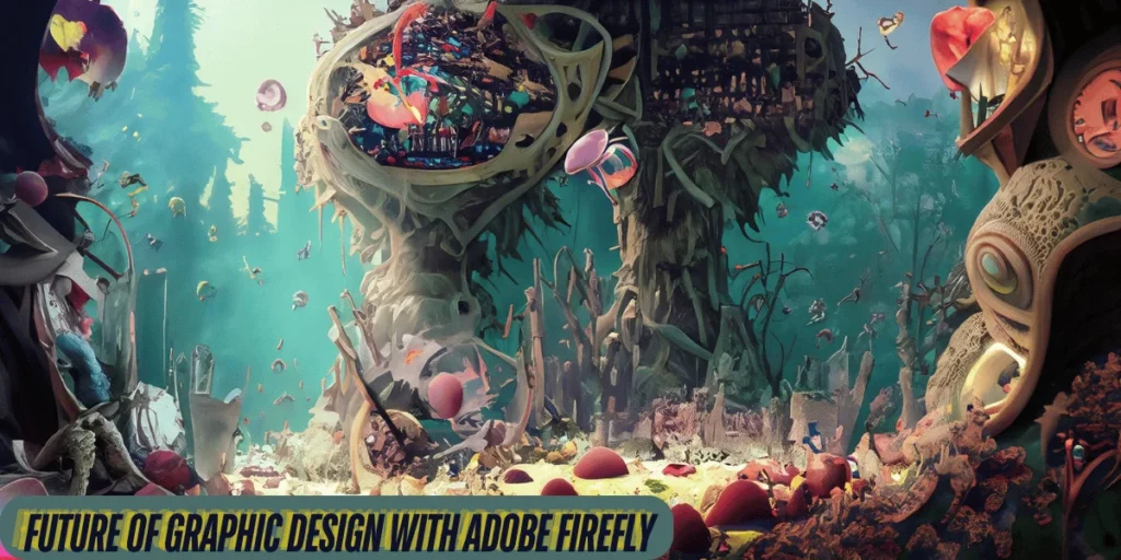 This emage showing a Future of Graphic Design with Adobe Firefly